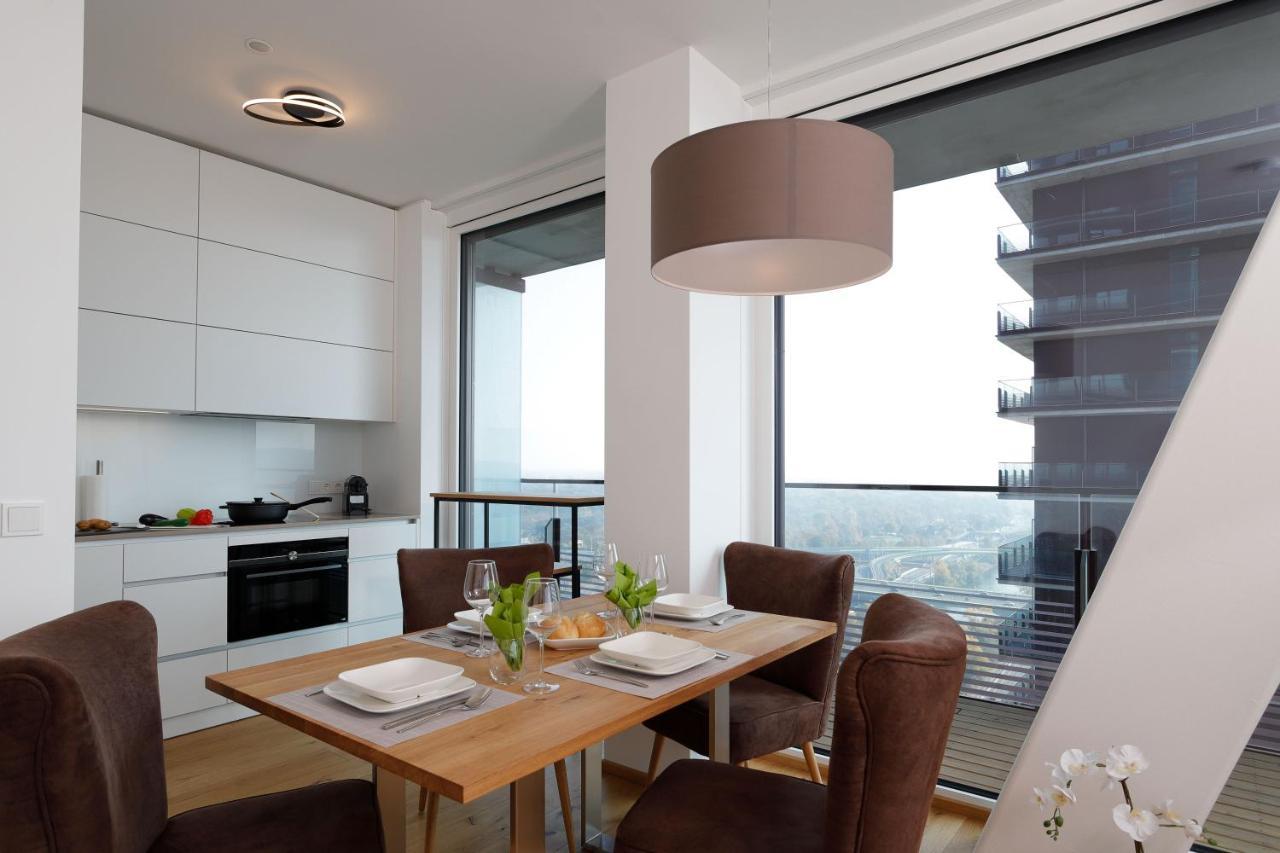 Triiiple Suites Level 21 Mit Balkon Und Tiefgarage Vienna Esterno foto